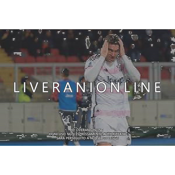 Dusan Vlahovic of Juventus during the Italian soccer Serie A match US Lecce vs Juventus on January 21, 2024 at Via del Mare Stadium in Lecce, Italy. Photo by Emmanuele Mastrodonato/ag. Aldo Liverani sas