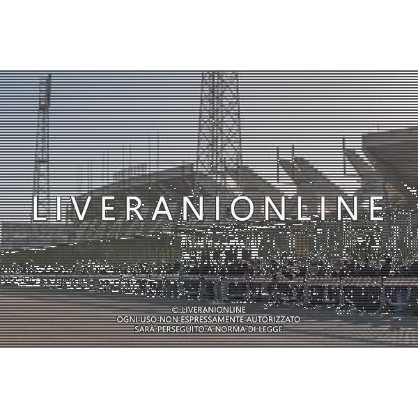 23/1/2024. Camera ardente di Luigi (GIGI) Riva (Rombo di tuono), morto il 22/1/2024, calciatore famoso in tutto il mondo, presso lo stadio Unipol Domus di Cagliari. Gioco nel Cagliari Calcio dello scudetto 1969-1970 e nella nazionale Italiana di calcio. Ad oggi detiene il maggior numero di gol segnati in nazionale. Foto Salvatore Moi/Agenzia Aldo Liverani s.as. Nella foto: Tifosi Cagliari Calcio, attendono ingresso nella camera ardente, per salutare la salma di Luigi (GIGI) Riva ©MOI SALVATORE/AGENZIA ALDO LIVERANI SAS