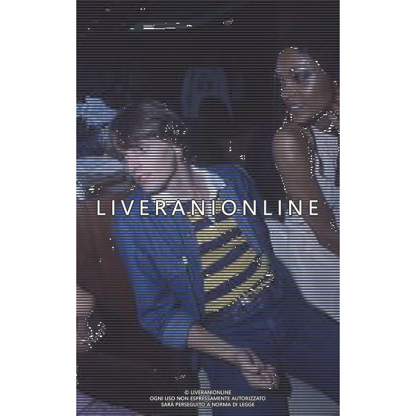 DIAP-RETROSPETTIVA MIGUEL BOSE\' CANTANTE NELLA FOTO MIGUEL BOSE\' A MILANO CON ASHA PUTHLI FOTO MARIO DOTTI-AG ALDO LIVERANI SAS  