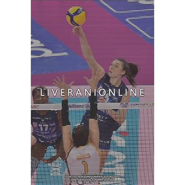 TVRG Allianz Vero Volley Milano vs Aeroitalia Smi Roma nella foto Kara Jane Bajema (Vero Volley Milano) Milano 24-01-2024 Allianz Cloud Coppa Italia A1 Frecciarossa - quarti di finale foto Roberto Garavaglia/Agenzia Aldo Liverani sas