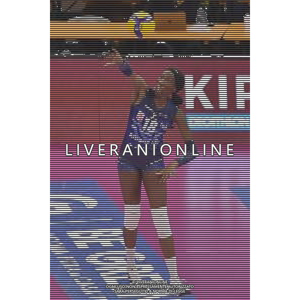 TVRG Allianz Vero Volley Milano vs Aeroitalia Smi Roma nella foto Paola Egonu (Vero Volley Milano) Milano 24-01-2024 Allianz Cloud Coppa Italia A1 Frecciarossa - quarti di finale foto Roberto Garavaglia/Agenzia Aldo Liverani sas