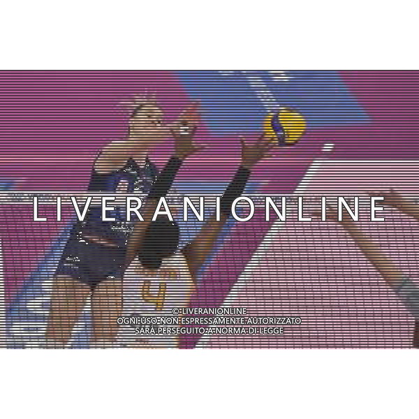 TVRG Allianz Vero Volley Milano vs Aeroitalia Smi Roma nella foto Laura Heyrman (Vero Volley Milano) Milano 24-01-2024 Allianz Cloud Coppa Italia A1 Frecciarossa - quarti di finale foto Roberto Garavaglia/Agenzia Aldo Liverani sas