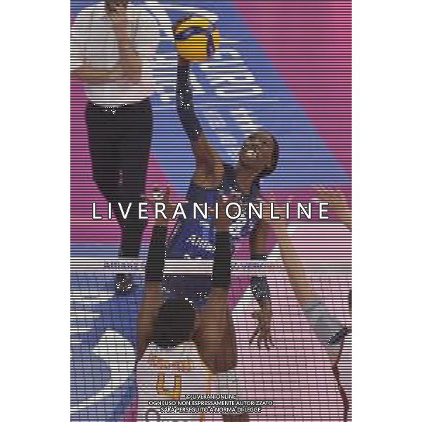 TVRG Allianz Vero Volley Milano vs Aeroitalia Smi Roma nella foto Paola Egonu (Vero Volley Milano) Milano 24-01-2024 Allianz Cloud Coppa Italia A1 Frecciarossa - quarti di finale foto Roberto Garavaglia/Agenzia Aldo Liverani sas