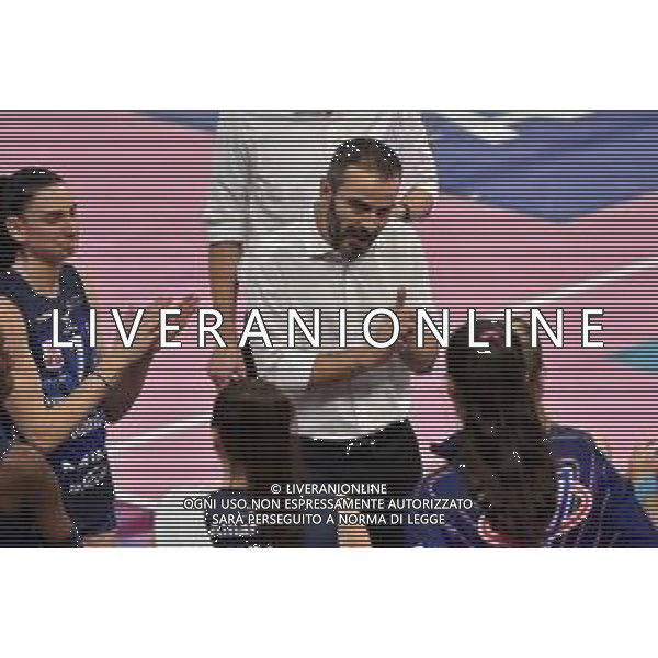 TVRG Allianz Vero Volley Milano vs Aeroitalia Smi Roma nella foto Marco Gaspari allenatore Vero Volley Milano Milano 24-01-2024 Allianz Cloud Coppa Italia A1 Frecciarossa - quarti di finale foto Roberto Garavaglia/Agenzia Aldo Liverani sas