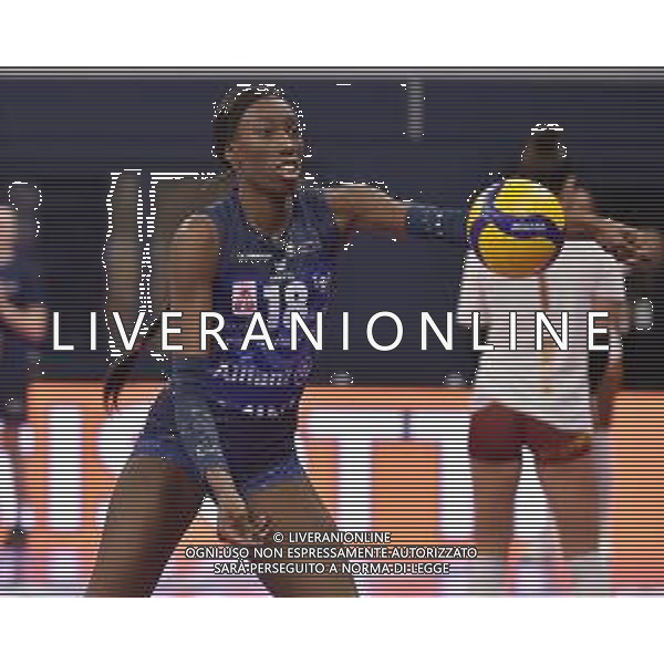 TVRG Allianz Vero Volley Milano vs Aeroitalia Smi Roma nella foto Paola Egonu (Vero Volley Milano) Milano 24-01-2024 Allianz Cloud Coppa Italia A1 Frecciarossa - quarti di finale foto Roberto Garavaglia/Agenzia Aldo Liverani sas