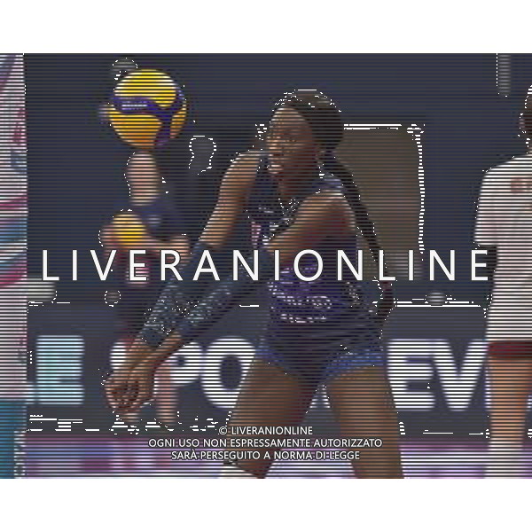 TVRG Allianz Vero Volley Milano vs Aeroitalia Smi Roma nella foto Paola Egonu (Vero Volley Milano) Milano 24-01-2024 Allianz Cloud Coppa Italia A1 Frecciarossa - quarti di finale foto Roberto Garavaglia/Agenzia Aldo Liverani sas