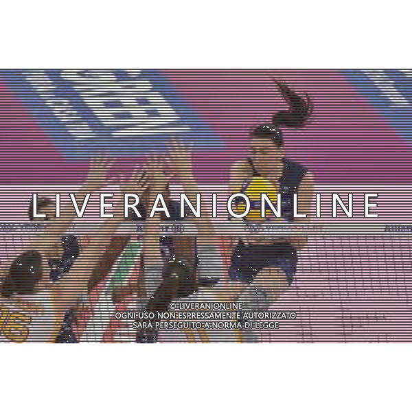TVRG Allianz Vero Volley Milano vs Aeroitalia Smi Roma nella foto Raphaela Folie (Vero Volley Milano) Milano 24-01-2024 Allianz Cloud Coppa Italia A1 Frecciarossa - quarti di finale foto Roberto Garavaglia/Agenzia Aldo Liverani sas