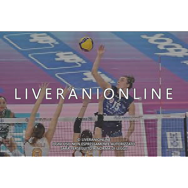 TVRG Allianz Vero Volley Milano vs Aeroitalia Smi Roma nella foto Kara Jane Bajema (Vero Volley Milano) Milano 24-01-2024 Allianz Cloud Coppa Italia A1 Frecciarossa - quarti di finale foto Roberto Garavaglia/Agenzia Aldo Liverani sas