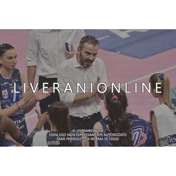 TVRG Allianz Vero Volley Milano vs Aeroitalia Smi Roma nella foto Marco Gaspari allenatore Vero Volley Milano Milano 24-01-2024 Allianz Cloud Coppa Italia A1 Frecciarossa - quarti di finale foto Roberto Garavaglia/Agenzia Aldo Liverani sas