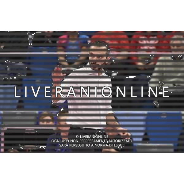TVRG Allianz Vero Volley Milano vs Aeroitalia Smi Roma nella foto Marco Gaspari allenatore Vero Volley Milano Milano 24-01-2024 Allianz Cloud Coppa Italia A1 Frecciarossa - quarti di finale foto Roberto Garavaglia/Agenzia Aldo Liverani sas