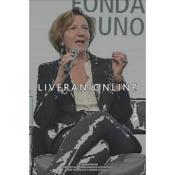 TVRG Convegno Fondazione Bruno Kessler nella foto Silvia Candiani di Microsoft Milano 26-01-2024 Presentazione del piano di mandato della Fondazione Bruno Kessler foto Roberto Garavaglia/Agenzia Aldo Liverani sas/AGENZIA ALDO LIVERANI SAS