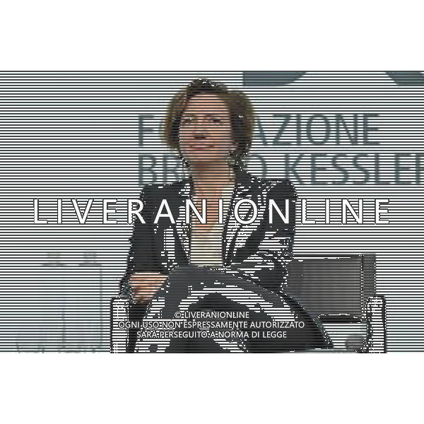 TVRG Convegno Fondazione Bruno Kessler nella foto Silvia Candiani di Microsoft Milano 26-01-2024 Presentazione del piano di mandato della Fondazione Bruno Kessler foto Roberto Garavaglia/Agenzia Aldo Liverani sas/AGENZIA ALDO LIVERANI SAS