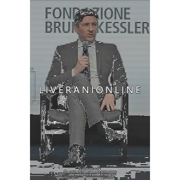 TVRG Convegno Fondazione Bruno Kessler nella foto Achille Spinelli assessore alla ricerca della Provincia autonoma di Trento Milano 26-01-2024 Presentazione del piano di mandato della Fondazione Bruno Kessler foto Roberto Garavaglia/Agenzia Aldo Liverani sas/AGENZIA ALDO LIVERANI SAS
