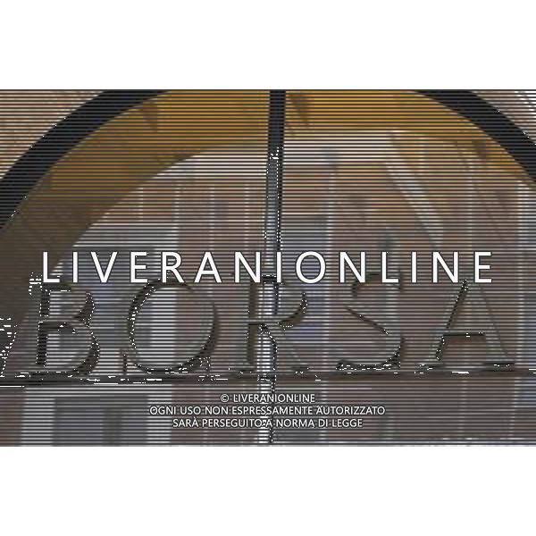 TVRG Convegno Fondazione Bruno Kessler nella foto la sede della Borsa Italiana in piazza affari Milano 26-01-2024 Presentazione del piano di mandato della Fondazione Bruno Kessler foto Roberto Garavaglia/Agenzia Aldo Liverani sas/AGENZIA ALDO LIVERANI SAS