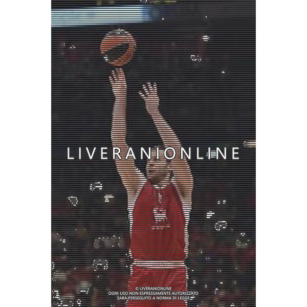TVRG EA7 Emporio Armani Olimpia Milano vs Barcellona nella foto Nicolo\' Melli (Olimpia Milano) Assago (MI) 26-01-2024 Mediolanum Forum Turkish Airlines EuroLeague 23a giornata regular season foto Roberto Garavaglia/Agenzia Aldo Liverani sas