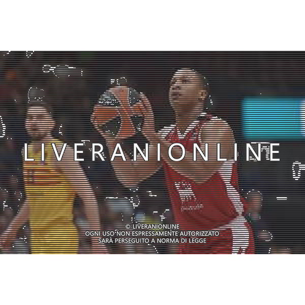 TVRG EA7 Emporio Armani Olimpia Milano vs Barcellona nella foto Devon Hall (Olimpia Milano) Assago (MI) 26-01-2024 Mediolanum Forum Turkish Airlines EuroLeague 23a giornata regular season foto Roberto Garavaglia/Agenzia Aldo Liverani sas