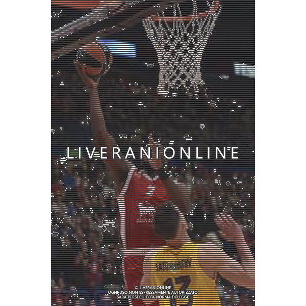 TVRG EA7 Emporio Armani Olimpia Milano vs Barcellona nella foto Alex Poythress (Olimpia Milano) Assago (MI) 26-01-2024 Mediolanum Forum Turkish Airlines EuroLeague 23a giornata regular season foto Roberto Garavaglia/Agenzia Aldo Liverani sas
