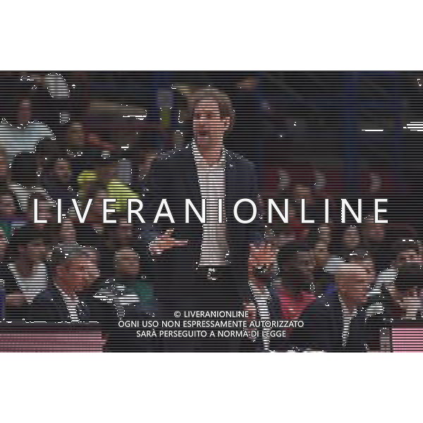 TVRG EA7 Emporio Armani Olimpia Milano vs Barcellona nella foto Roger Grimau allenatore Barcellona Assago (MI) 26-01-2024 Mediolanum Forum Turkish Airlines EuroLeague 23a giornata regular season foto Roberto Garavaglia/Agenzia Aldo Liverani sas