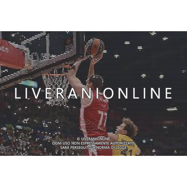 TVRG EA7 Emporio Armani Olimpia Milano vs Barcellona nella foto Johannes Voigtmann (Olimpia Milano) Assago (MI) 26-01-2024 Mediolanum Forum Turkish Airlines EuroLeague 23a giornata regular season foto Roberto Garavaglia/Agenzia Aldo Liverani sas
