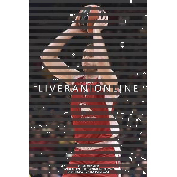 TVRG EA7 Emporio Armani Olimpia Milano vs Barcellona nella foto Nicolo\' Melli (Olimpia Milano) Assago (MI) 26-01-2024 Mediolanum Forum Turkish Airlines EuroLeague 23a giornata regular season foto Roberto Garavaglia/Agenzia Aldo Liverani sas