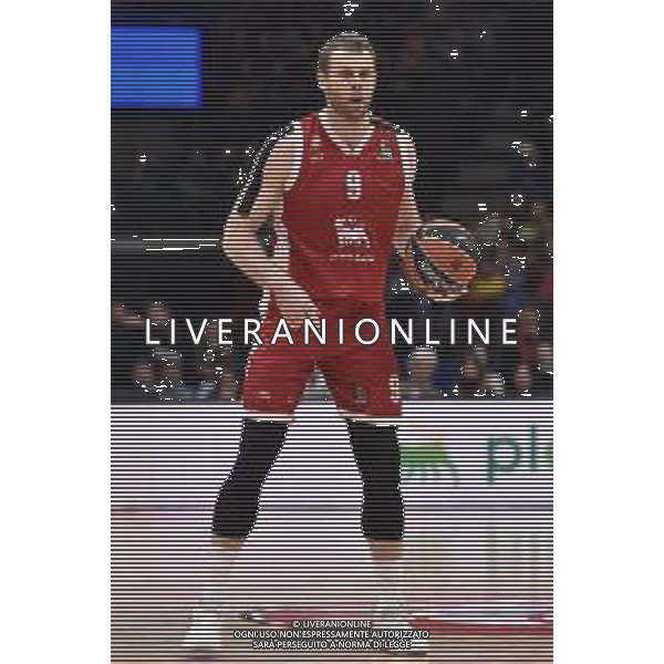 TVRG EA7 Emporio Armani Olimpia Milano vs Barcellona nella foto Nicolo\' Melli (Olimpia Milano) Assago (MI) 26-01-2024 Mediolanum Forum Turkish Airlines EuroLeague 23a giornata regular season foto Roberto Garavaglia/Agenzia Aldo Liverani sas