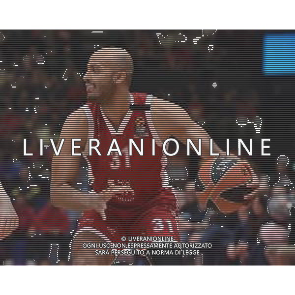 TVRG EA7 Emporio Armani Olimpia Milano vs Barcellona nella foto Shavon Shields (Olimpia Milano) Assago (MI) 26-01-2024 Mediolanum Forum Turkish Airlines EuroLeague 23a giornata regular season foto Roberto Garavaglia/Agenzia Aldo Liverani sas