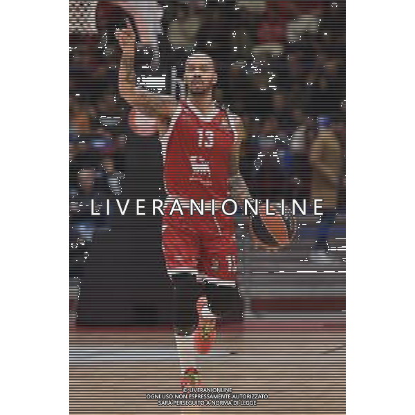 TVRG EA7 Emporio Armani Olimpia Milano vs Barcellona nella foto Shabazz Napier (Olimpia Milano) Assago (MI) 26-01-2024 Mediolanum Forum Turkish Airlines EuroLeague 23a giornata regular season foto Roberto Garavaglia/Agenzia Aldo Liverani sas