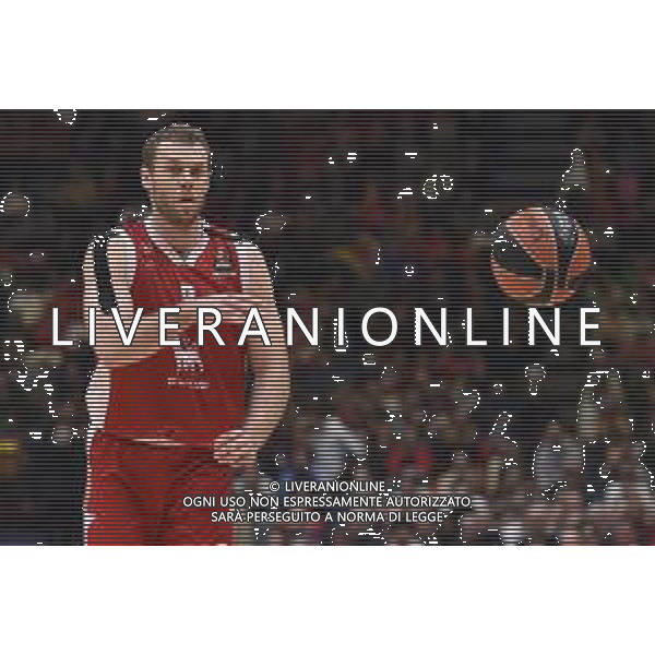 TVRG EA7 Emporio Armani Olimpia Milano vs Barcellona nella foto Nicolo\' Melli (Olimpia Milano) Assago (MI) 26-01-2024 Mediolanum Forum Turkish Airlines EuroLeague 23a giornata regular season foto Roberto Garavaglia/Agenzia Aldo Liverani sas