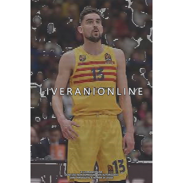 TVRG EA7 Emporio Armani Olimpia Milano vs Barcellona nella foto Tomas Satoransky (Barcellona) Assago (MI) 26-01-2024 Mediolanum Forum Turkish Airlines EuroLeague 23a giornata regular season foto Roberto Garavaglia/Agenzia Aldo Liverani sas