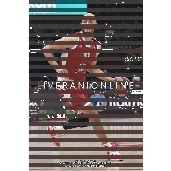 TVRG EA7 Emporio Armani Olimpia Milano vs Barcellona nella foto Shavon Shields (Olimpia Milano) Assago (MI) 26-01-2024 Mediolanum Forum Turkish Airlines EuroLeague 23a giornata regular season foto Roberto Garavaglia/Agenzia Aldo Liverani sas