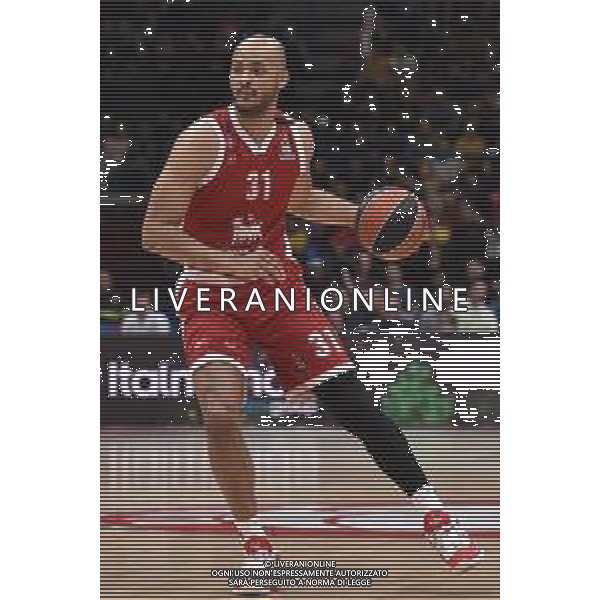 TVRG EA7 Emporio Armani Olimpia Milano vs Barcellona nella foto Shavon Shields (Olimpia Milano) Assago (MI) 26-01-2024 Mediolanum Forum Turkish Airlines EuroLeague 23a giornata regular season foto Roberto Garavaglia/Agenzia Aldo Liverani sas
