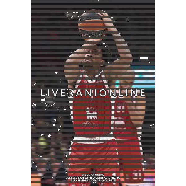 TVRG EA7 Emporio Armani Olimpia Milano vs Barcellona nella foto Rodney McGruder (Olimpia Milano) Assago (MI) 26-01-2024 Mediolanum Forum Turkish Airlines EuroLeague 23a giornata regular season foto Roberto Garavaglia/Agenzia Aldo Liverani sas