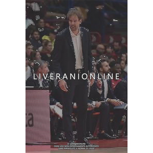 TVRG EA7 Emporio Armani Olimpia Milano vs Barcellona nella foto Roger Grimau allenatore Barcellona Assago (MI) 26-01-2024 Mediolanum Forum Turkish Airlines EuroLeague 23a giornata regular season foto Roberto Garavaglia/Agenzia Aldo Liverani sas