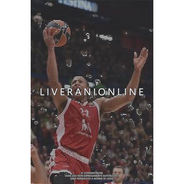 TVRG EA7 Emporio Armani Olimpia Milano vs Barcellona nella foto Devon Hall (Olimpia Milano) Assago (MI) 26-01-2024 Mediolanum Forum Turkish Airlines EuroLeague 23a giornata regular season foto Roberto Garavaglia/Agenzia Aldo Liverani sas