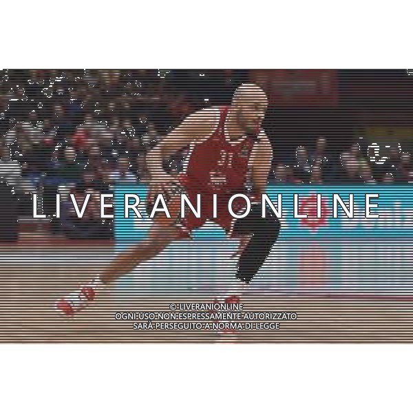 TVRG EA7 Emporio Armani Olimpia Milano vs Barcellona nella foto Shavon Shields (Olimpia Milano) Assago (MI) 26-01-2024 Mediolanum Forum Turkish Airlines EuroLeague 23a giornata regular season foto Roberto Garavaglia/Agenzia Aldo Liverani sas