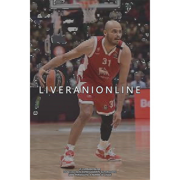 TVRG EA7 Emporio Armani Olimpia Milano vs Barcellona nella foto Shavon Shields (Olimpia Milano) Assago (MI) 26-01-2024 Mediolanum Forum Turkish Airlines EuroLeague 23a giornata regular season foto Roberto Garavaglia/Agenzia Aldo Liverani sas