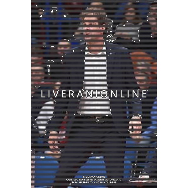 TVRG EA7 Emporio Armani Olimpia Milano vs Barcellona nella foto Roger Grimau allenatore Barcellona Assago (MI) 26-01-2024 Mediolanum Forum Turkish Airlines EuroLeague 23a giornata regular season foto Roberto Garavaglia/Agenzia Aldo Liverani sas