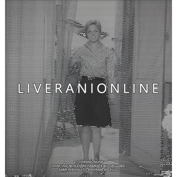 NEG-RETROSPETTIVA RENATA PACINI CANTANTE NELLA FOTO RENATA PACINI A MILANO NELL\'ANNO 1966 AG ALDO LIVERANI SAS
