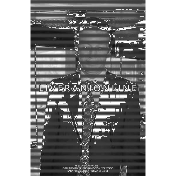 Neg- RETROSPETTIVA MASSIMO CELLINO PRESIDENTE CAGLIARI CALCIO NELLA FOTO NELL\'ANNO 1995-1996 A MILANO IN LEGA CALCIO AG ALDO LIVERANI SAS