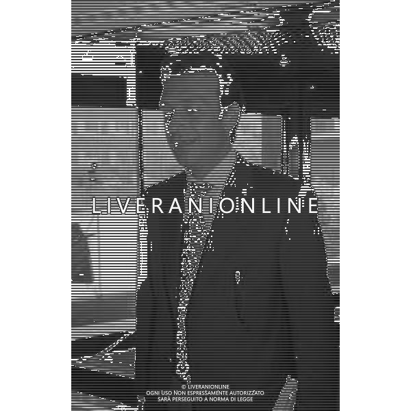 Neg- RETROSPETTIVA MASSIMO CELLINO PRESIDENTE CAGLIARI CALCIO NELLA FOTO NELL\'ANNO 1995-1996 A MILANO IN LEGA CALCIO AG ALDO LIVERANI SAS