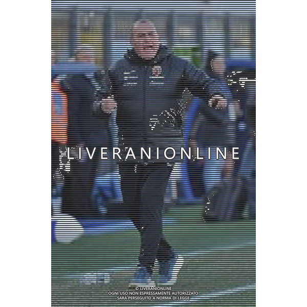 TVRG Como vs Ascoli nella foto Fabrizio Castori allenatore Ascoli Como 27-01-2024 Stadio Giuseppe Sinigaglia Campionato Serie BKT - 22a giornata foto Roberto Garavaglia/Agenzia Aldo Liverani sas/AGENZIA ALDO LIVERANI SAS
