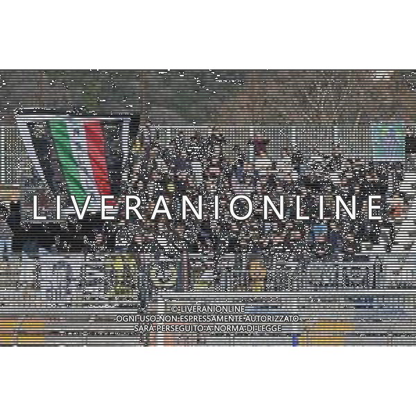 TVRG Como vs Ascoli nella foto tifosi Ascoli Como 27-01-2024 Stadio Giuseppe Sinigaglia Campionato Serie BKT - 22a giornata foto Roberto Garavaglia/Agenzia Aldo Liverani sas/AGENZIA ALDO LIVERANI SAS