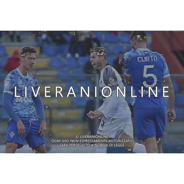 TVRG Como vs Ascoli nella foto Riccardo Gagliolo (Ascoli) esulta dopo il gol del 2 a 0 Como 27-01-2024 Stadio Giuseppe Sinigaglia Campionato Serie BKT - 22a giornata foto Roberto Garavaglia/Agenzia Aldo Liverani sas/AGENZIA ALDO LIVERANI SAS