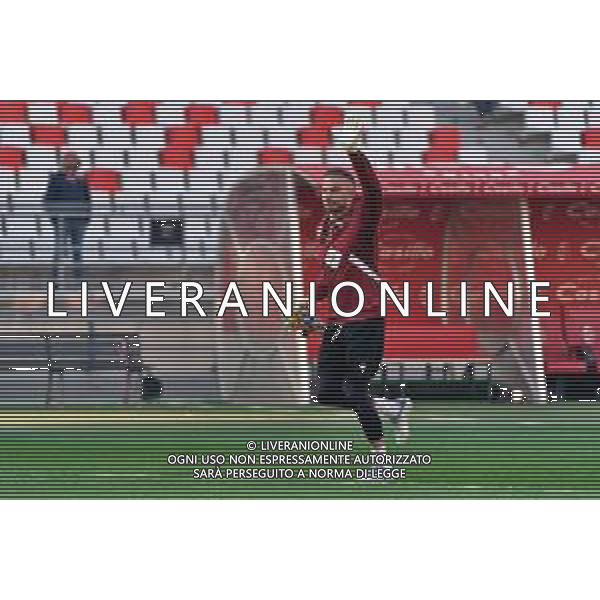 Francesco Bardi of Reggiana during the Italian Serie B match SSC Bari vs AC Reggiana 1919 on January 27, 2024 at the San Nicola stadium in Bari, Italy. Photo by Emmanuele Mastrodonato/ag. Aldo Liverani sas/AGENZIA ALDO LIVERANI SAS