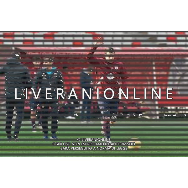 Riccardo Fiamozzi of Reggiana during the Italian Serie B match SSC Bari vs AC Reggiana 1919 on January 27, 2024 at the San Nicola stadium in Bari, Italy. Photo by Emmanuele Mastrodonato/ag. Aldo Liverani sas/AGENZIA ALDO LIVERANI SAS
