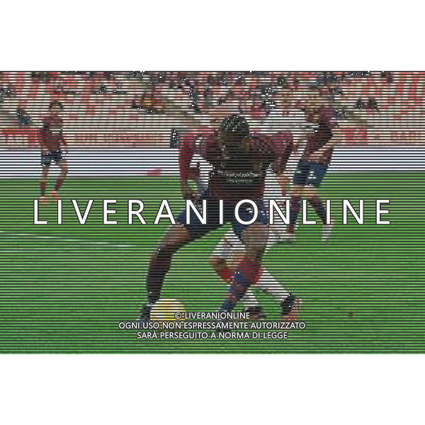 Cedric Gondo of Reggiana and Ahmad Benali of SSC Bari during the Italian Serie B match SSC Bari vs AC Reggiana 1919 on January 27, 2024 at the San Nicola stadium in Bari, Italy. Photo by Emmanuele Mastrodonato/ag. Aldo Liverani sas/AGENZIA ALDO LIVERANI SAS