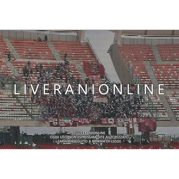 Tifosi - Supporters of AC Reggiana 1919 during the Italian Serie B match SSC Bari vs AC Reggiana 1919 on January 27, 2024 at the San Nicola stadium in Bari, Italy. Photo by Emmanuele Mastrodonato/ag. Aldo Liverani sas/AGENZIA ALDO LIVERANI SAS/AGENZIA ALDO LIVERANI SAS