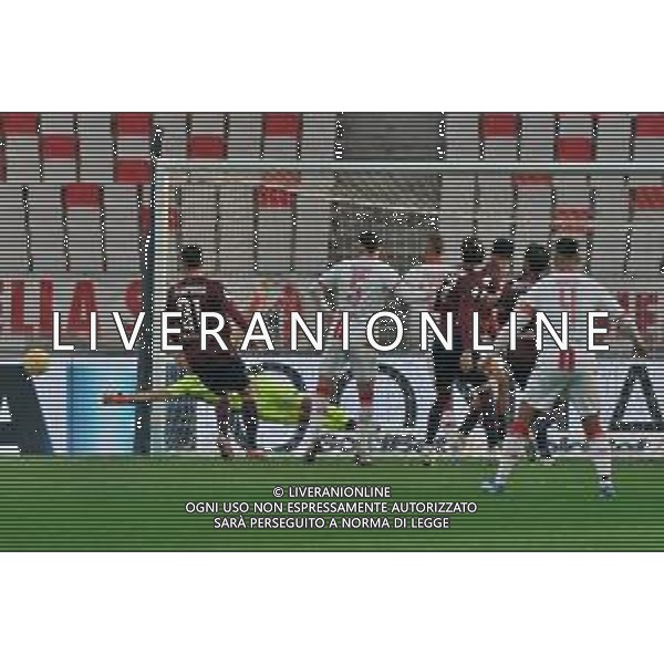 Francesco Bardi of Reggiana during the Italian Serie B match SSC Bari vs AC Reggiana 1919 on January 27, 2024 at the San Nicola stadium in Bari, Italy. Photo by Emmanuele Mastrodonato/ag. Aldo Liverani sas/AGENZIA ALDO LIVERANI SAS/AGENZIA ALDO LIVERANI SAS