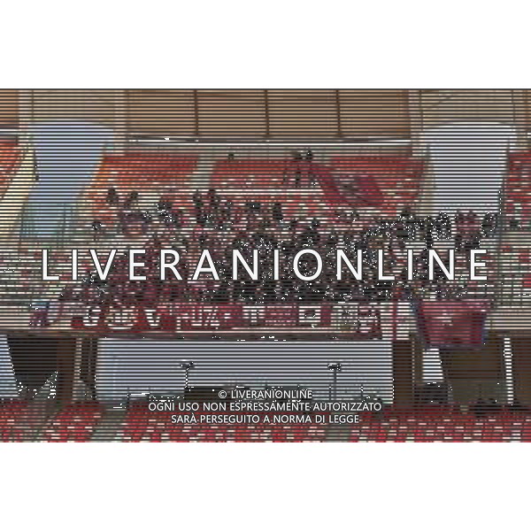 Tifosi - Supporters of AC Reggiana 1919 during the Italian Serie B match SSC Bari vs AC Reggiana 1919 on January 27, 2024 at the San Nicola stadium in Bari, Italy. Photo by Emmanuele Mastrodonato/ag. Aldo Liverani sas/AGENZIA ALDO LIVERANI SAS/AGENZIA ALDO LIVERANI SAS