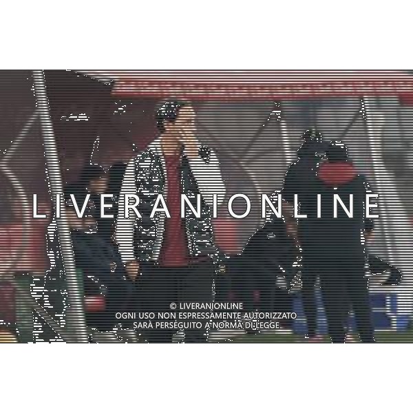 coach Alessandro Nesta of Reggiana during the Italian Serie B match SSC Bari vs AC Reggiana 1919 on January 27, 2024 at the San Nicola stadium in Bari, Italy. Photo by Emmanuele Mastrodonato/ag. Aldo Liverani sas/AGENZIA ALDO LIVERANI SAS